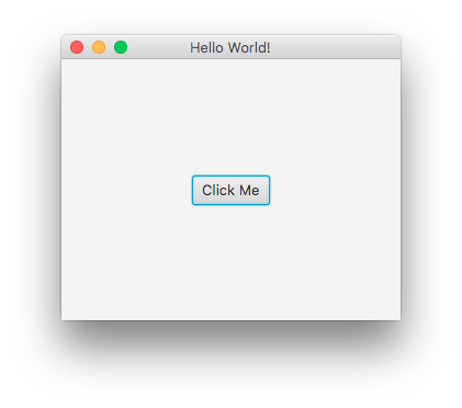 javafx hello world