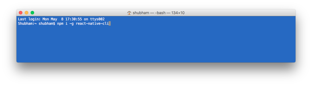 react native cli
