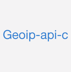 geoip-api-c GIS and Navigation App