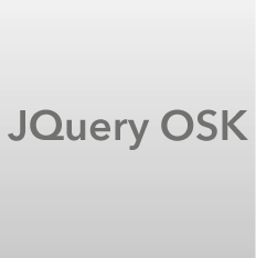 jQuery OSK