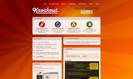 knockoutjs Web Frameworks App
