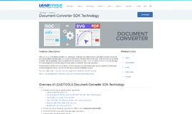 Document Converter SDK Technology General Parsers App