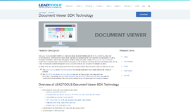 Document Viewer SDK Technology Data Binding App