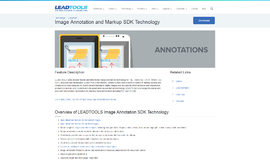 Image Annotation and Markup SDK Technology Text Handling App