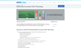 Multimedia Conversion SDK Technology Frameworks App