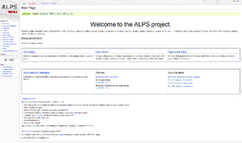 ALPS project Scientific Libraries App