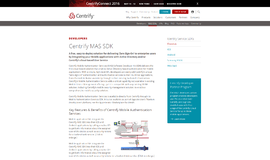 Centrify MAS SDK Management and Security App