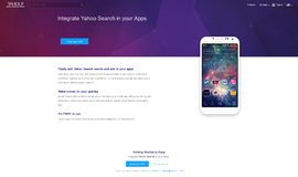 Yahoo Search SDK Integration App