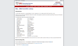 GSL - GNU Scientific Libraries App