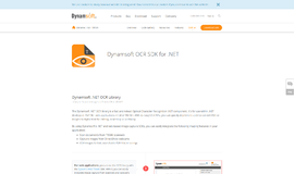 Dynamsoft OCR SDK OCR App