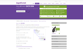 Aquaforest OCR SDK OCR App