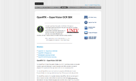 OpenRTK ExperVision OCR SDK OCR App