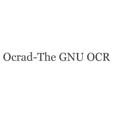 GNU Ocrad OCR App