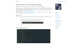 FsAlg Linear Algebra App