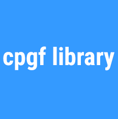 CPGF Llibrary Serialization App