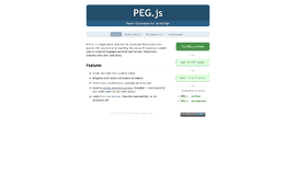 PEG.js General Parsers App
