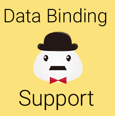 Data Binding Support Data Binding App