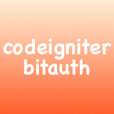 Codeigniter BitAuth Authorisation and Authentication App