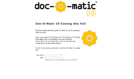 Doc-O-Matic Help Authoring App