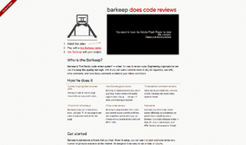 barkeep Code Review Tools App