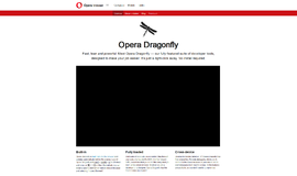 Opera Dragonfly WYSIWYG Tools App