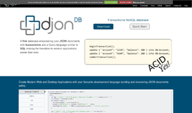 DjonDB Document Store DB App